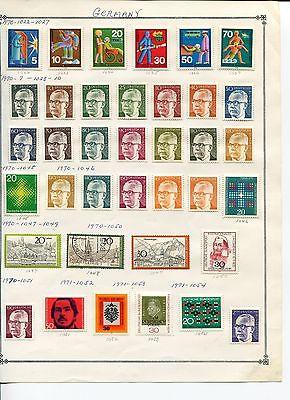 Germany Collection 1956/73 mostly mint 19 pages