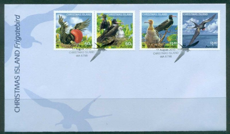 Christmas Is 2010 Frigate Bird FDC