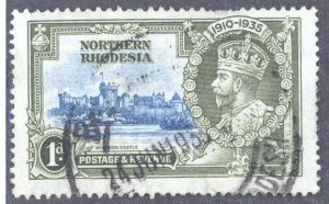 Northern Rhodesia, Scott #18, Used