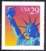 #2599, Single.  \Statue of Liberty\  MNH  29 cent