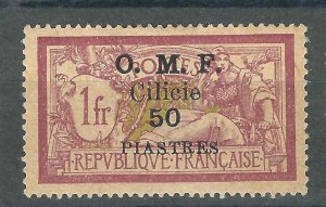 Cilicia 126 YT 96 MLH F/VF 1919 SCV $17.50