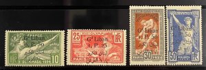 Lebanon, 1924, SC 45-48, MLH, Set