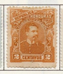 Honduras 1891 Early Issue Fine Mint Hinged 2c. 175704