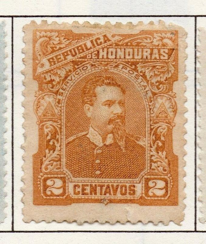 Honduras 1891 Early Issue Fine Mint Hinged 2c. 175704