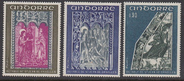 Andorra 214-6 Altars mnh