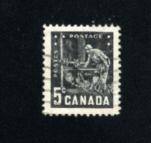 Canada  373  -2   used VF PD 1957