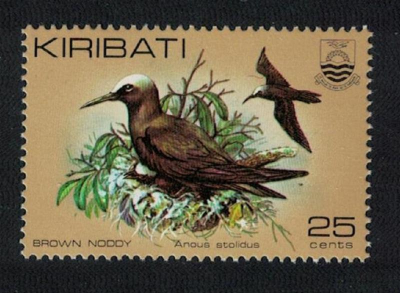 Kiribati Common Noddy Brown Noddy Bird 1v 25c SG#171a SC#392A