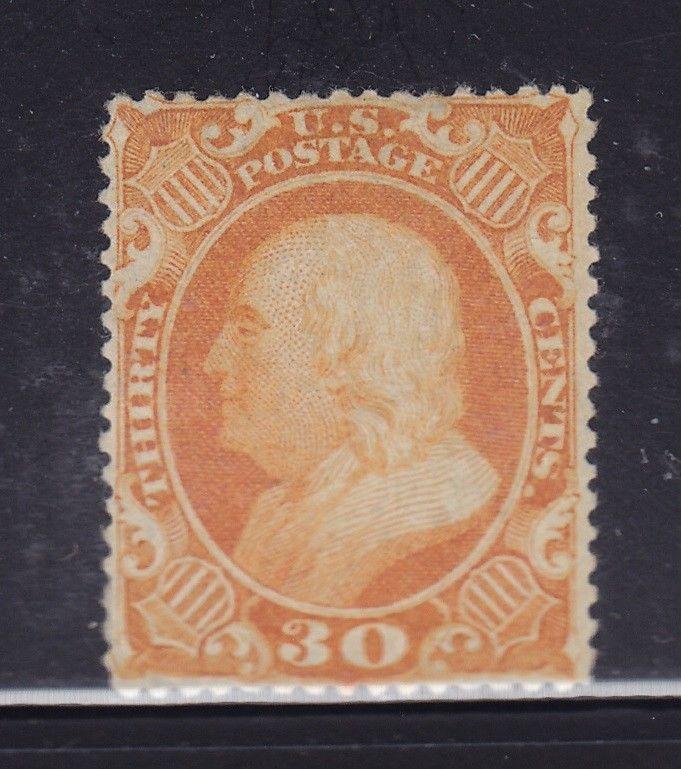 38 VF-XF unused ( mint no gum ) scarce , with nice color ! see pic !