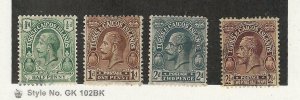 Turks Caicos, Postage Stamp, #45-46, 48-49 Used, 1922-26, JFZ