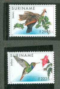 Surinam #734-735 Mint (NH) Single