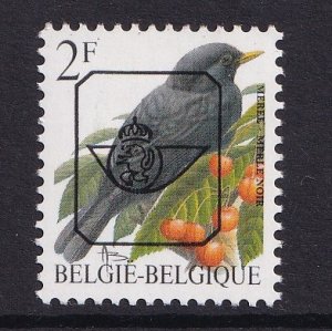 Belgium  #1433    MNH  1992  birds  2f  pre cancelled