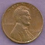 1938 P Lincoln Wheat Cent #615