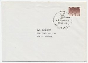 Cover / Postmark Netherlands 1987 Windmill
