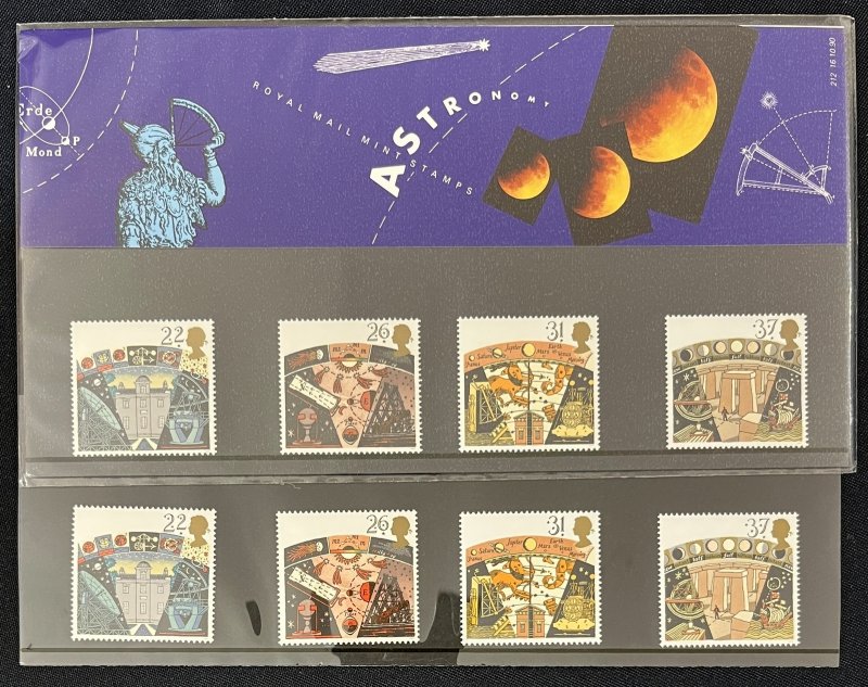 GB 1980s Presentation Packs Booklet Sheet Space Wildlife MNH (15 Items) MK7835