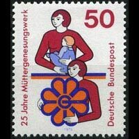 GERMANY 1974 - Scott# 1154 Mother Foundation Set of 1 NH