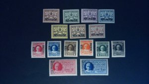 Vatican City Sc# Q1-Q15 Parcel Post Complete Set MNH/MH (1931) see description