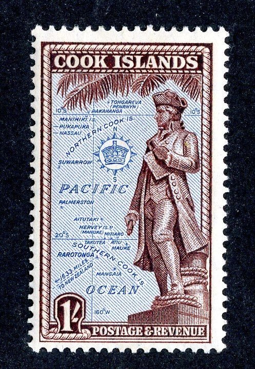 1949 Cook Is. Sc# 138 M* cv. $3.50 ( 3770 BCX5 )