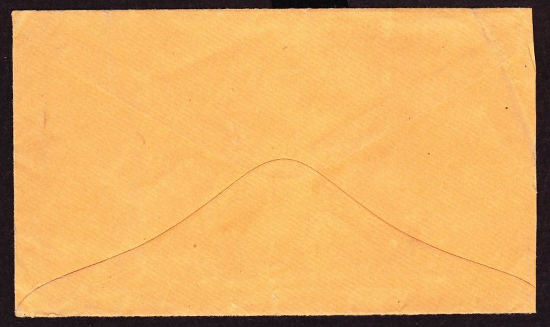 Cover, Scott 65, West Eau Claire, WIS (DPO R6) SHIELD Fancy Cancel, S/E PS-ST 61