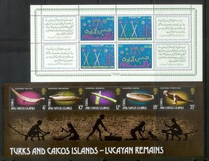 WORLDWIDE (190) Souvenir Sheets & Mini-Sheets ALL Mint Never Hinged