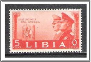 Libya #95 Rome-Berlin Axis NH