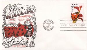 #2315 Ladybug Bennett FDC