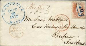 #159 ON COVER TO SCOTLAND CHB307 BM6044