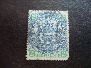 Stamps - British South Africa Company - Scott# 34 - Used Part Set of 1 Stamp