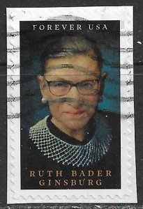 US ~ Scott # 5821 ~ Used on paper ~ Ruth Bader Ginsburg