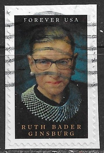 US ~ Scott # 5821 ~ Used on paper ~ Ruth Bader Ginsburg