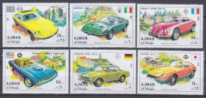 1971 Ajman 956-961 Cars