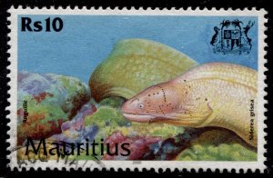 Mauritius #919 Fish Used CV$1.30