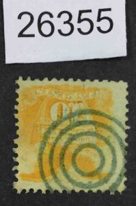 US STAMPS #116 USED LOT #26355