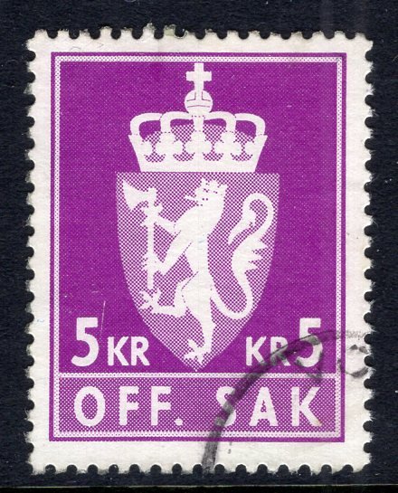 Norway O113 Used VF