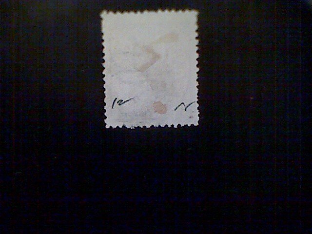 Stamps, Denmark, Scott#12, used(o), 1865, Royal Emblem, 3 skillings, red violet