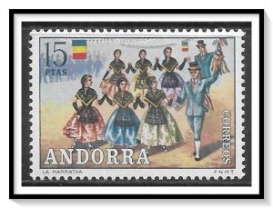 Andorra Spanish #74 Dancers MNH