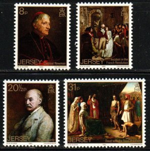 Jersey Sc #316-319 MNH