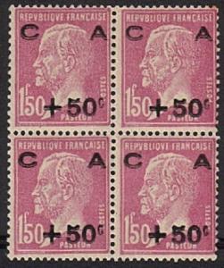 FRANCE 1928 Sinking Fund 1f50c mint of 4 fine mint - 2 stamps MNH..........1711