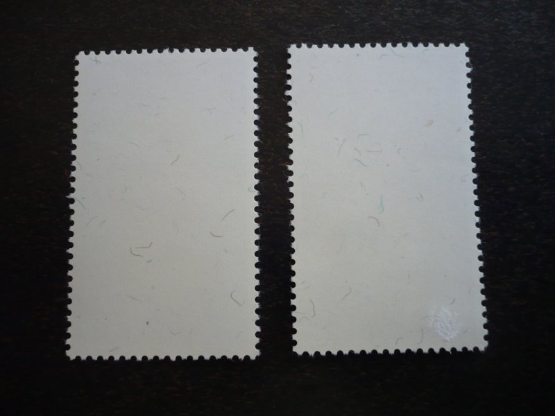 Stamps - Guernsey - Scott# 145-146 - Mint Never Hinged Set of 2 Stamps
