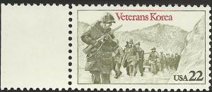 # 2152 MNH - SCV-0.45 - KOREAN WAR VETERANS