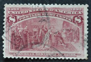 DYNAMITE Stamps: US Scott #236 – USED