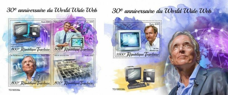 Z08 TG190539ab TOGO 2019 World Wide Web MNH ** Postfrisch