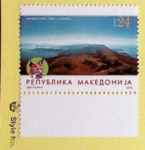 MACEDONIA Sc 383 NH ISSUE OF 2006 - NAT'L PARK - ANIMALS - (AJ23)