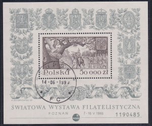 Poland 1993 Sc 3156 Legend of the White Eagle POLSKA93 Stamp SS CTO NH