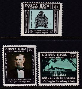 Costa Rica C859-C862 MNH VF