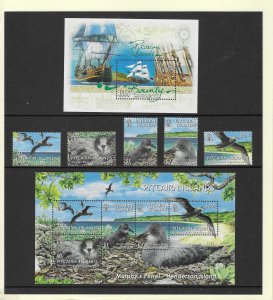 Pitcairn Islands #591-608a 2004 Annual Collection (MNH) CV$77.00