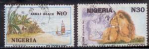 Nigeria 1998 SC# 615c,e  Used TS1