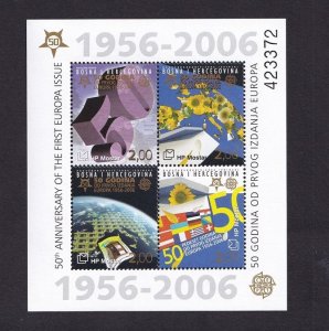 Bosnia and Herzegovina ( Croat admin )  #151e   MNH 2006  Europa stamps 50 years