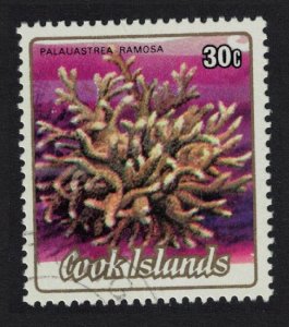 Cook Is. Corals 'Palauastrea ramosa' 30c 1980 Canc SG#778