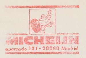 Meter cut Spain 1988 Michelin