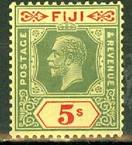 Fiji 106 mint CV $47.50